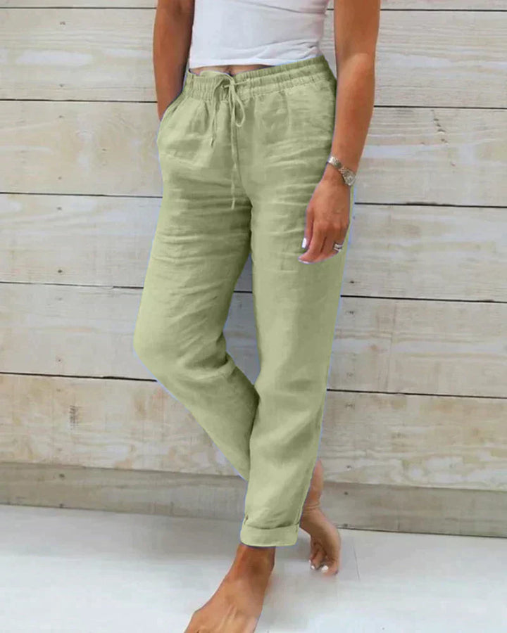 Azura - Damen Leinenhosen