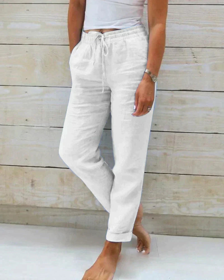 Azura - Damen Leinenhosen