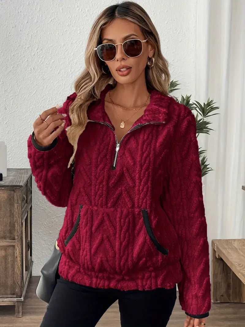 Claire - Fleece-Pullover