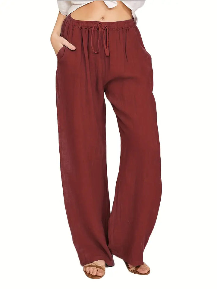 Eirlys - Damen Hose mit Kordelzug