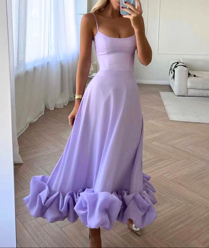 Fenna - Stilvolle Weit Ausgestellte Kleid