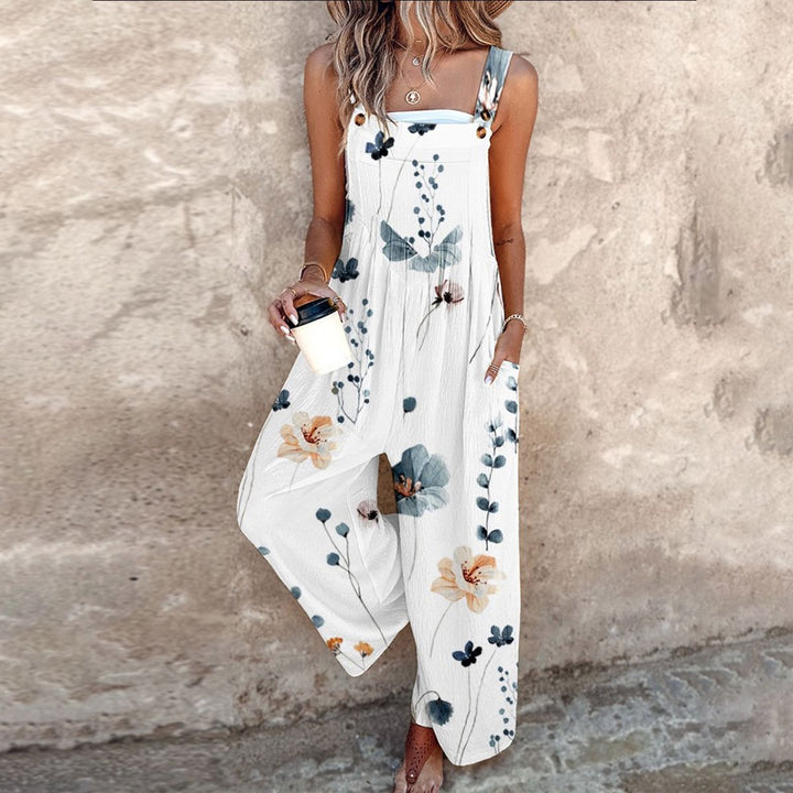 Liesel - Bequeme Bedruckte Latzhose