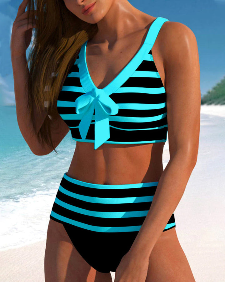 Laluna - Gestreifter Bikini