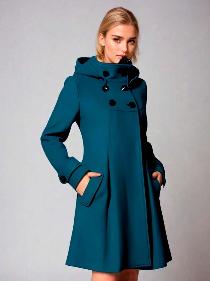 Belgravia - Funnel-Neck Mantel