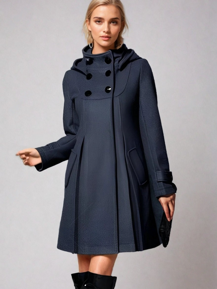 Belgravia - Funnel-Neck Mantel