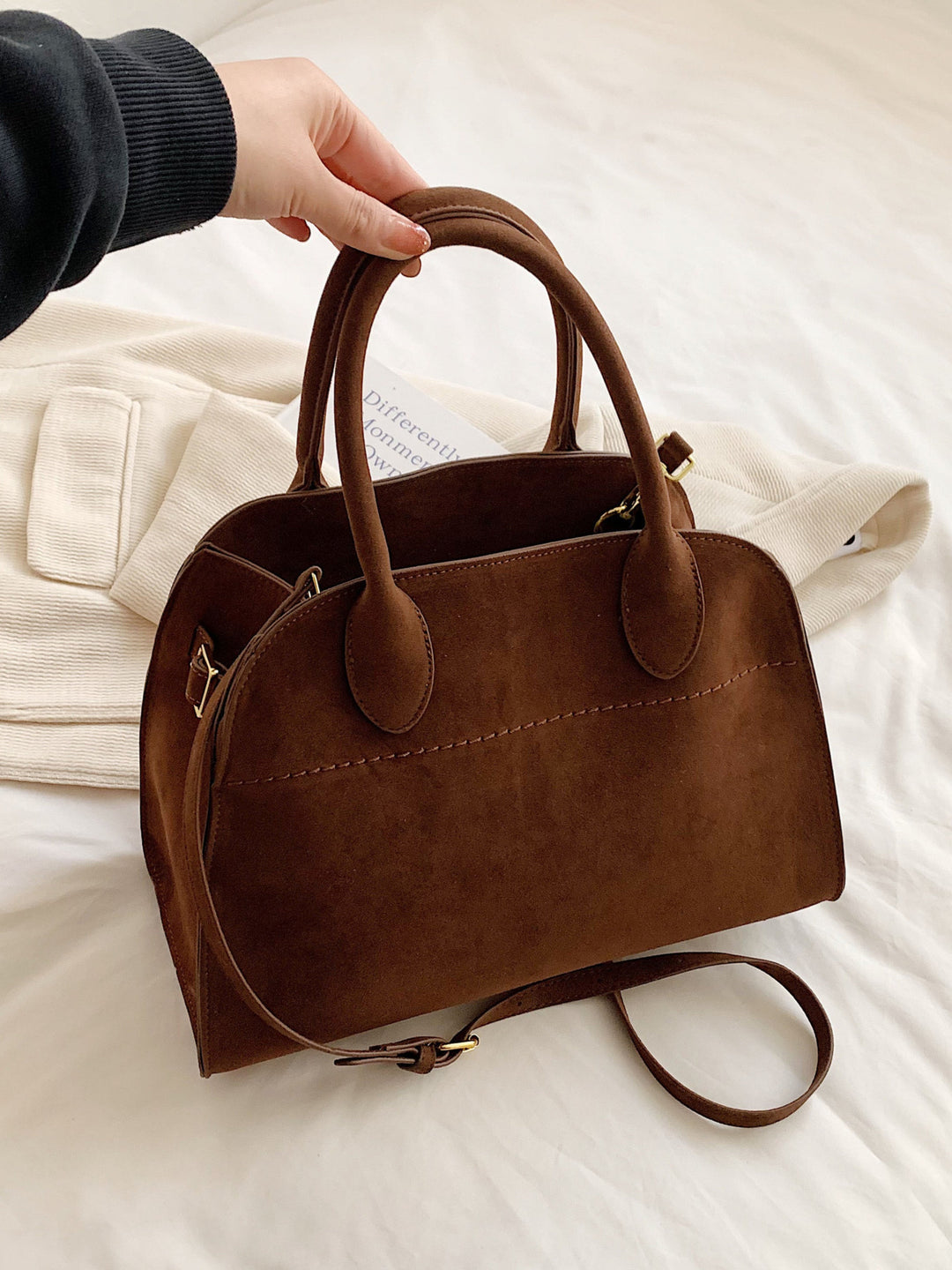 Beatrix - Wildledertasche