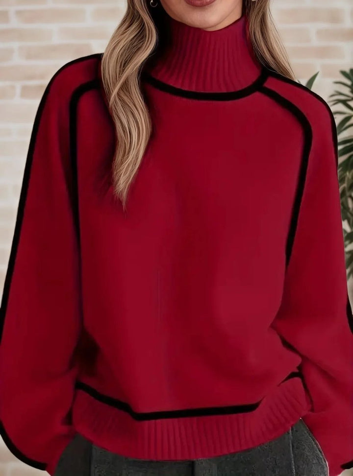 Klarity | Zeitloser, bequemer Oversized-Rollkragenpullover