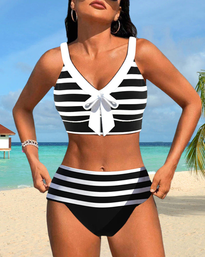 Laluna - Gestreifter Bikini