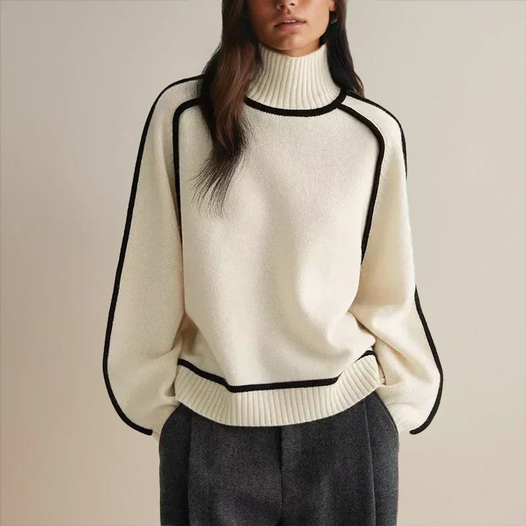 Klarity | Zeitloser, bequemer Oversized-Rollkragenpullover