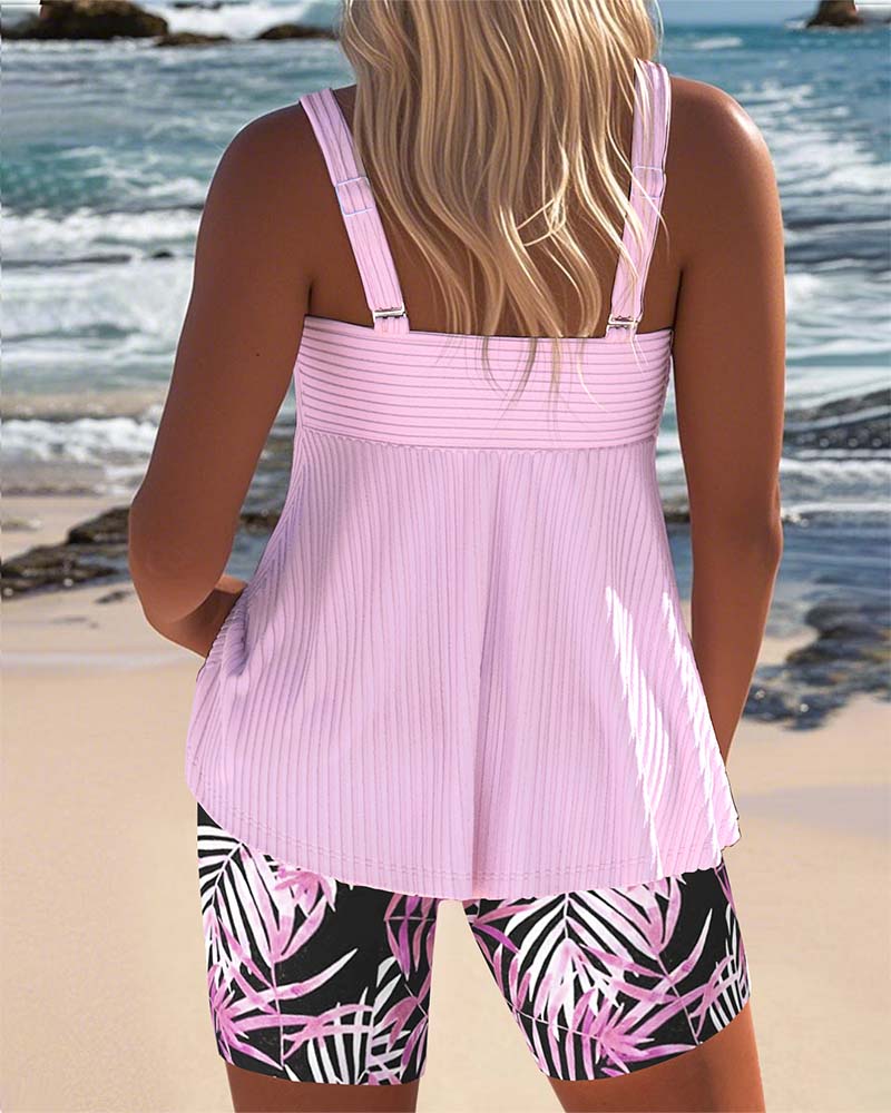 Laluna - Buntes Tankini-Set