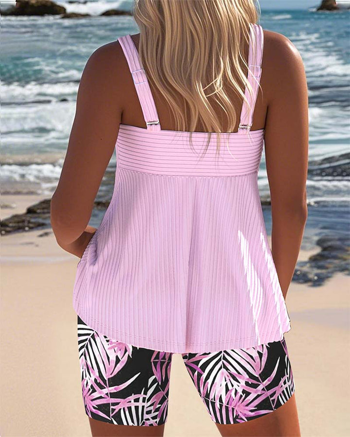Laluna - Buntes Tankini-Set