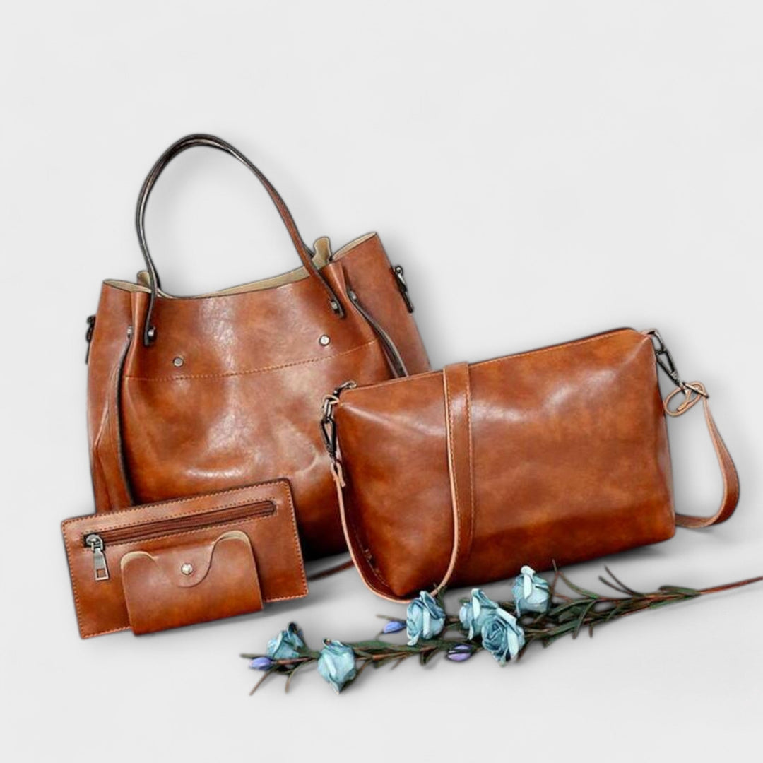 Azura - 4-teiliges Vintage Taschen-Set