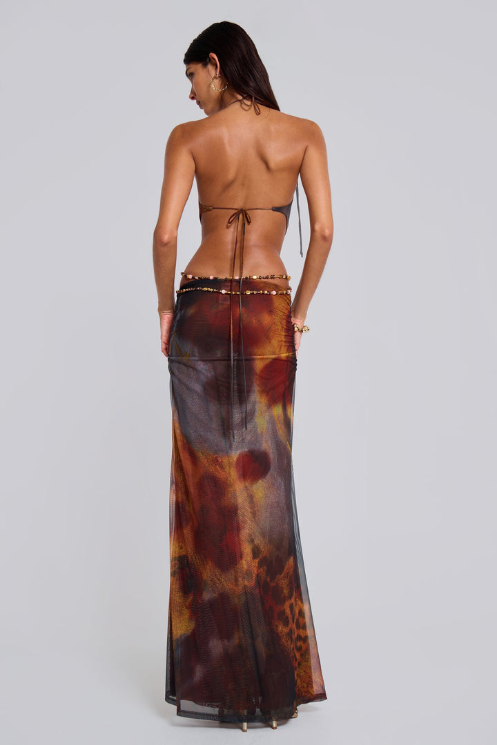 Hestia - Jungle Maxikleid