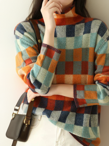 Ramona | Eleganter und bequemer Luxus-Rollkragenpullover