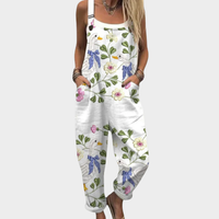 Roswitha - Bequeme Bedruckte Latzhose