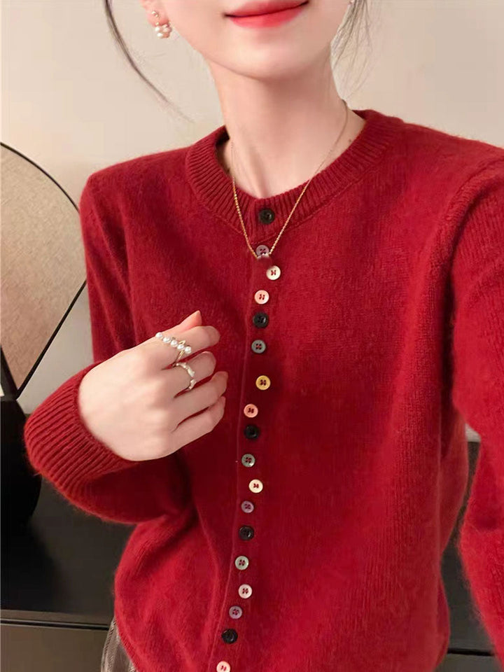 Beatrice - Klassische Strickjacke