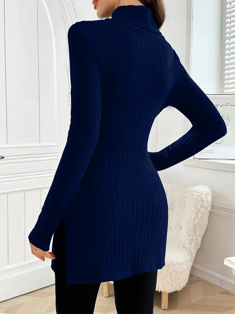 Martha | Stilvoller und vielseitiger Slim Fit Rollkragenpullover