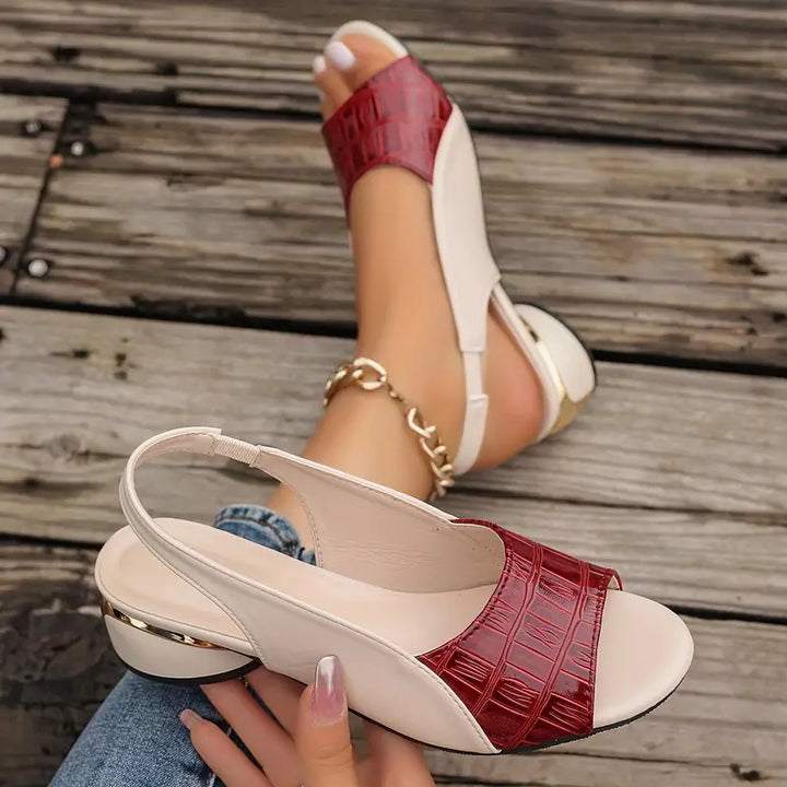 Whitney - Elegante Ledersandalen