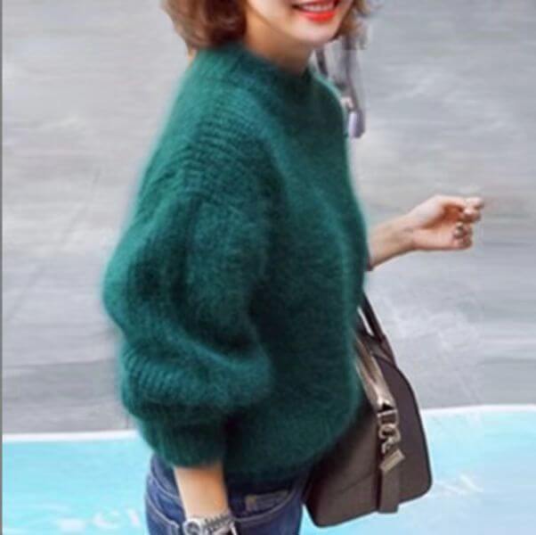 Emilie - Locker gestrickter Wollpullover