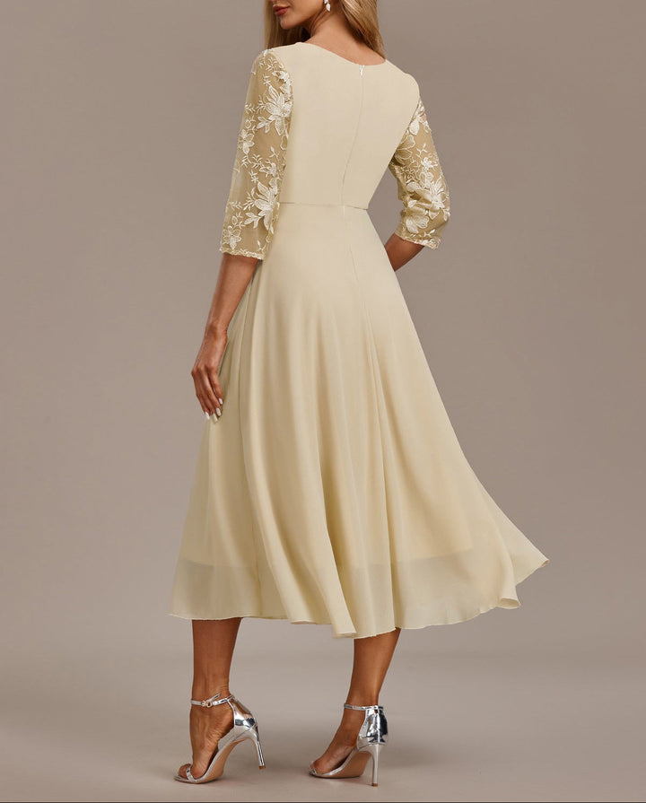 Elin - Champagnerkleid