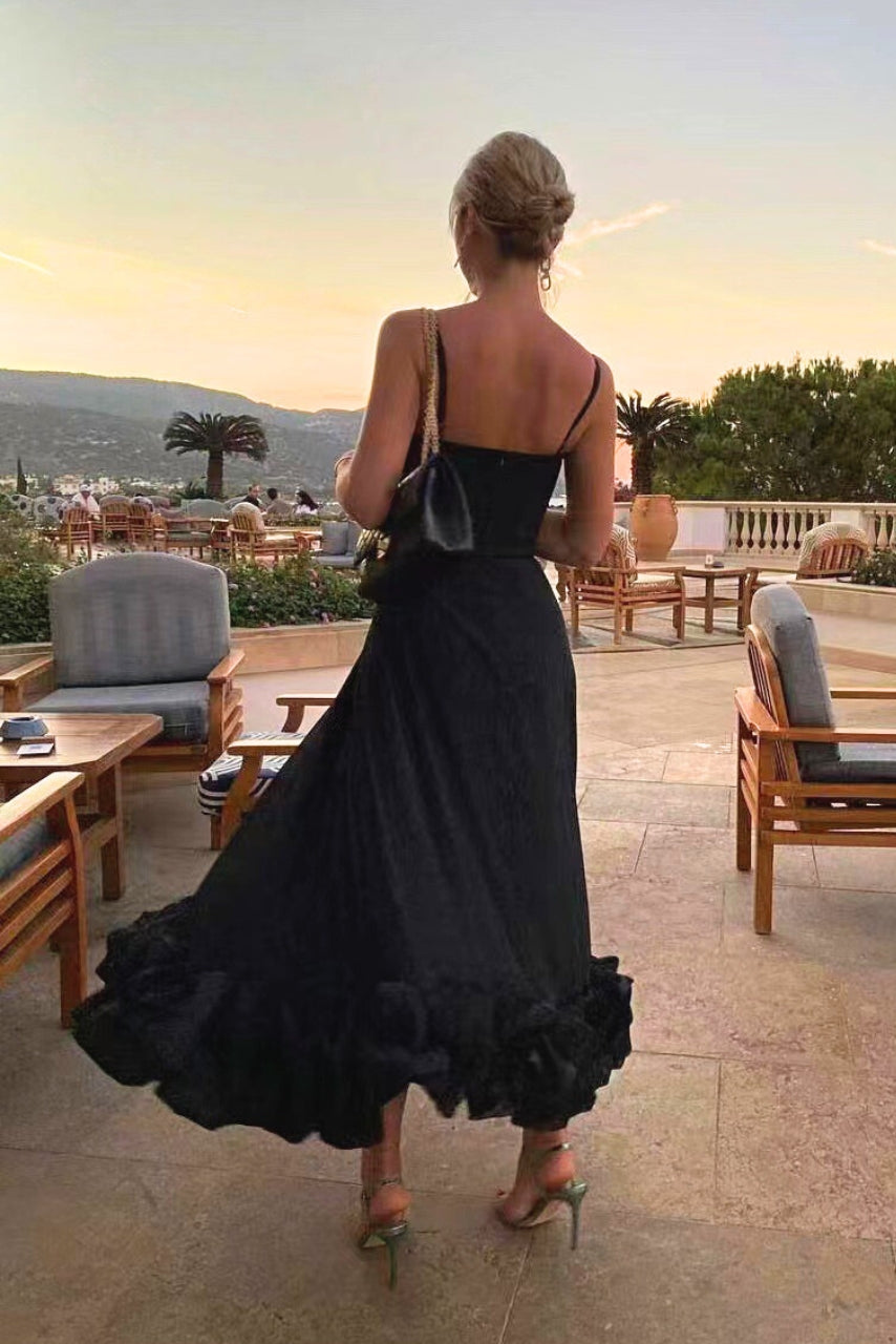 Fenna - Stilvolle Weit Ausgestellte Kleid