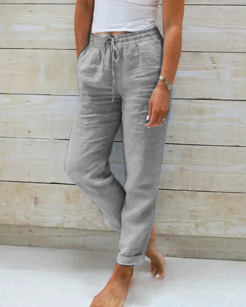 Azura - Damen Leinenhosen