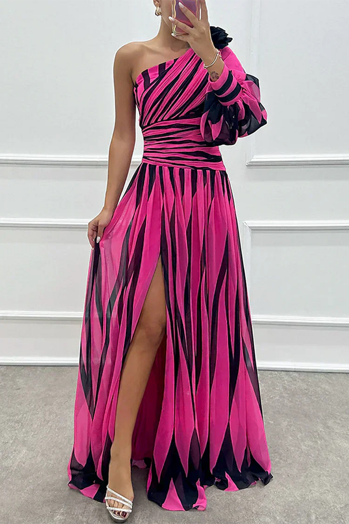 Fenna - Elegante Lange Kleid