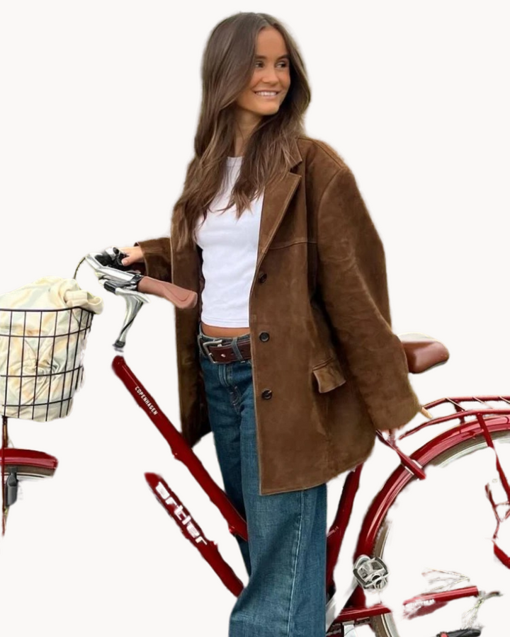 Paola - Wildleder-Blazer