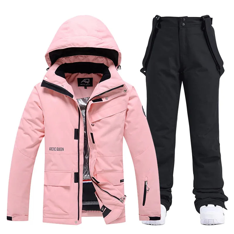 Damen Wasserdichtes Skianzug-Set
