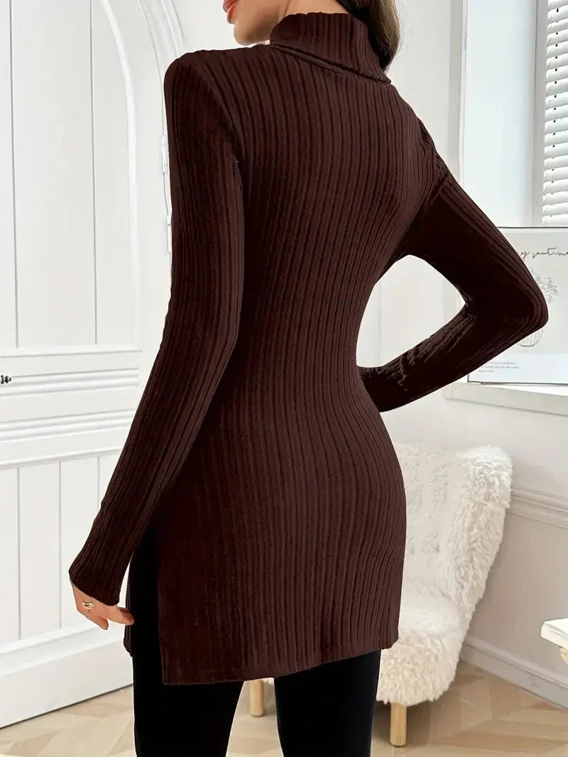 Martha | Stilvoller und vielseitiger Slim Fit Rollkragenpullover