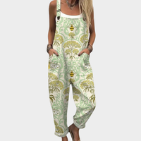 Selma - Bequeme Bedruckte Latzhose
