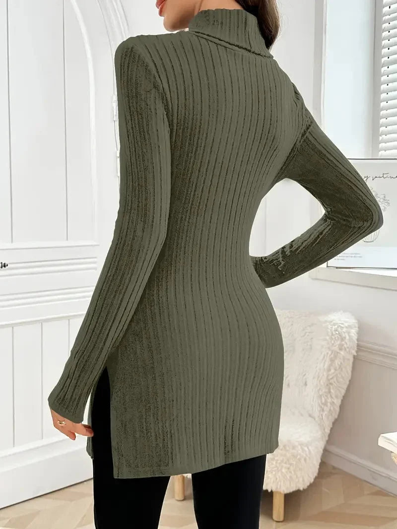 Martha | Stilvoller und vielseitiger Slim Fit Rollkragenpullover