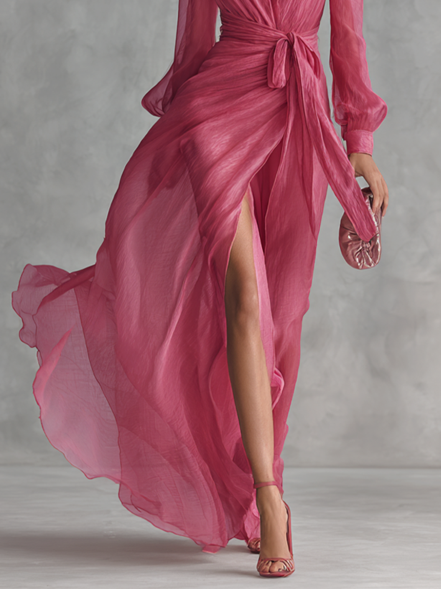 Fiona - Chiffon Kleid
