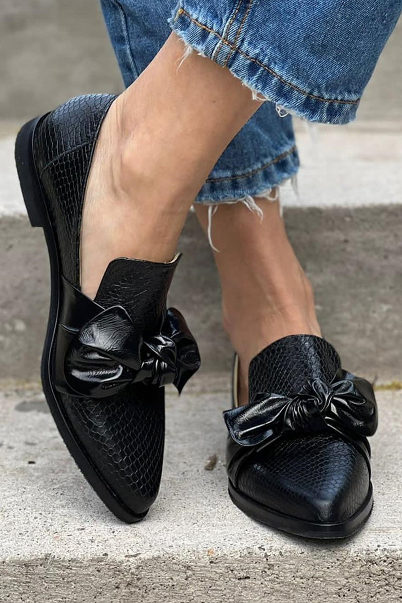 Orla - Schwarze Loafer