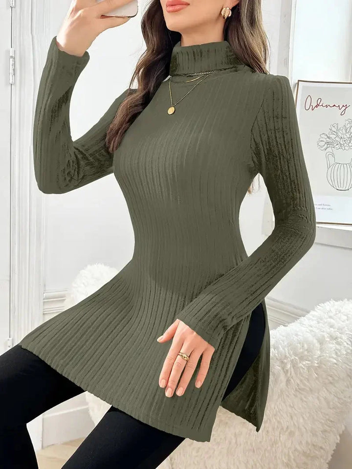 Martha | Stilvoller und vielseitiger Slim Fit Rollkragenpullover