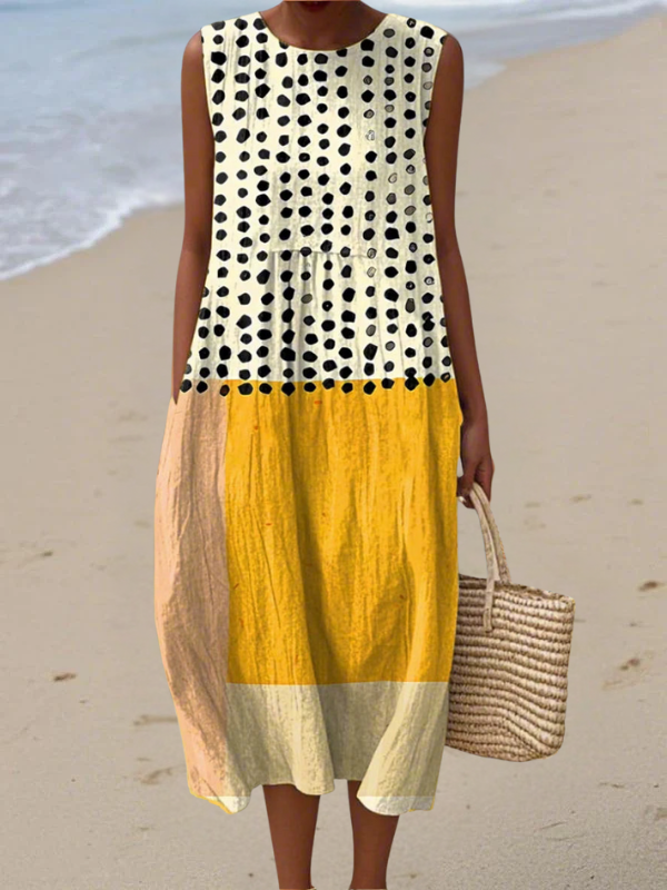 Leya - Alltags-Midi-Kleid