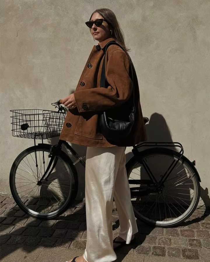 Paola - Wildleder-Blazer