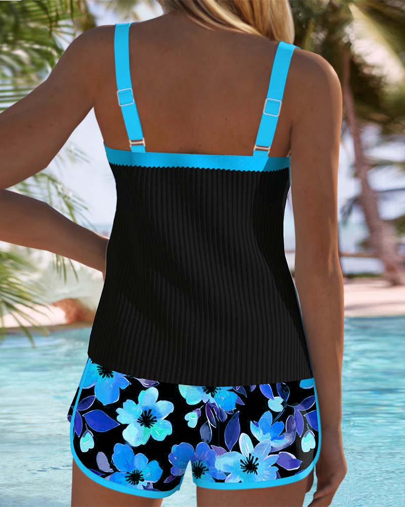 Laluna - Zweiteiliges Elegantes Tankini-Set