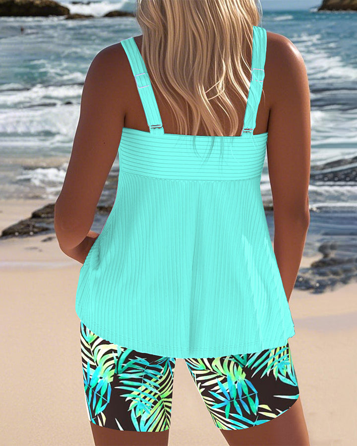 Laluna - Buntes Tankini-Set