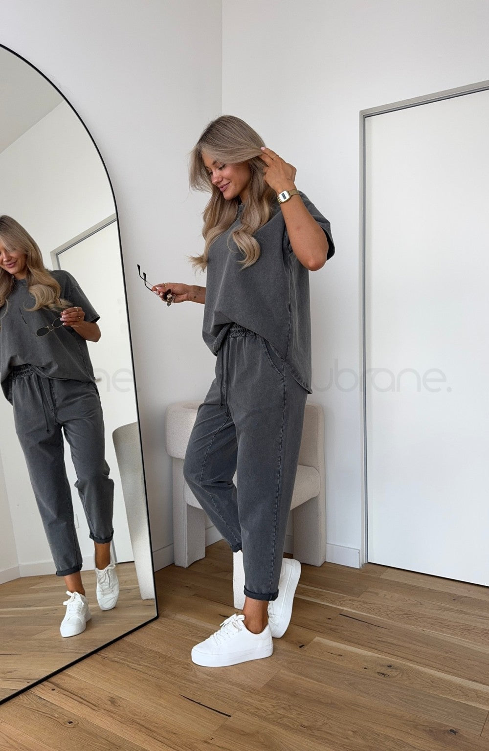Women's Ripped Shorts and Pants Set