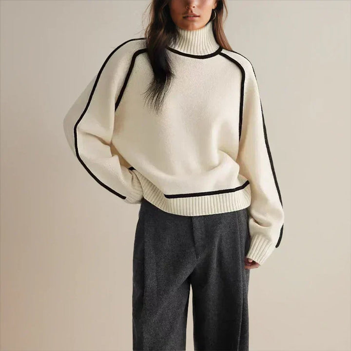 Klarity | Zeitloser, bequemer Oversized-Rollkragenpullover