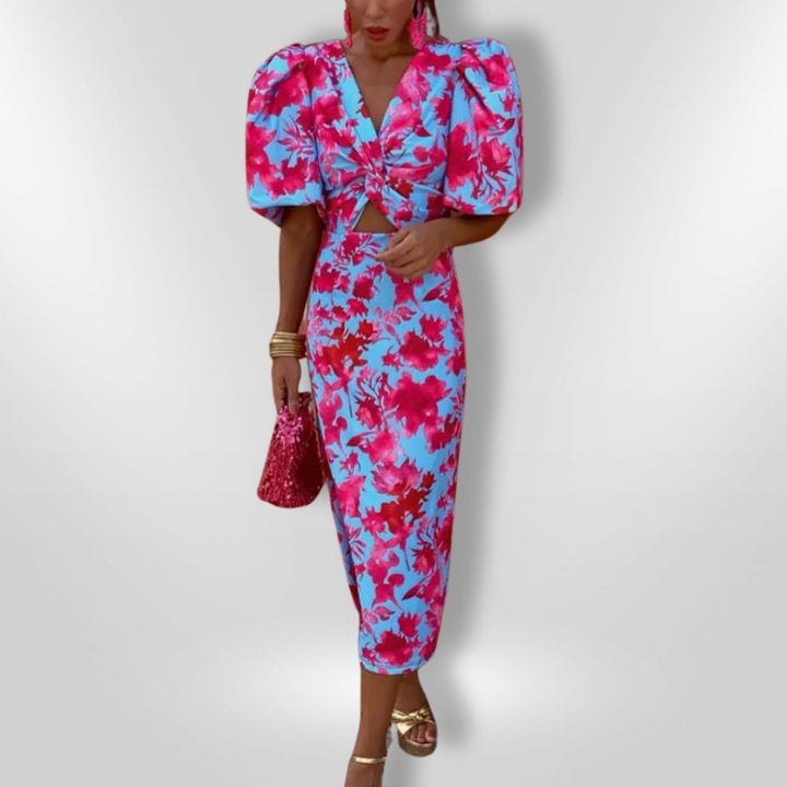 Noor - Halblange Kleid