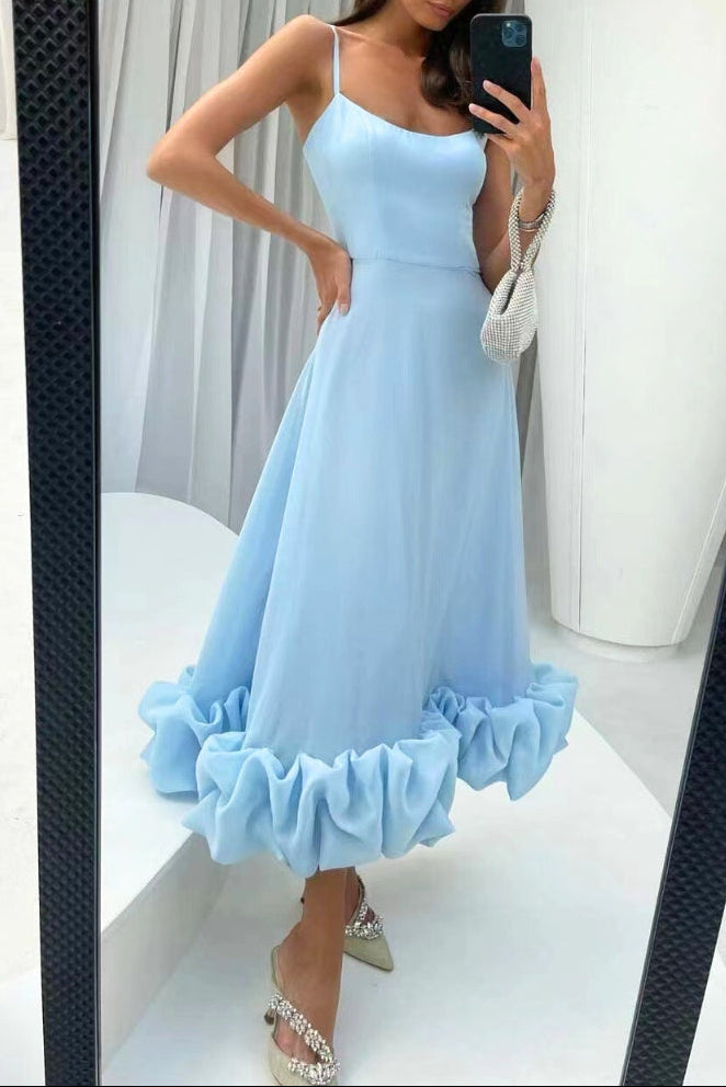 Fenna - Stilvolle Weit Ausgestellte Kleid