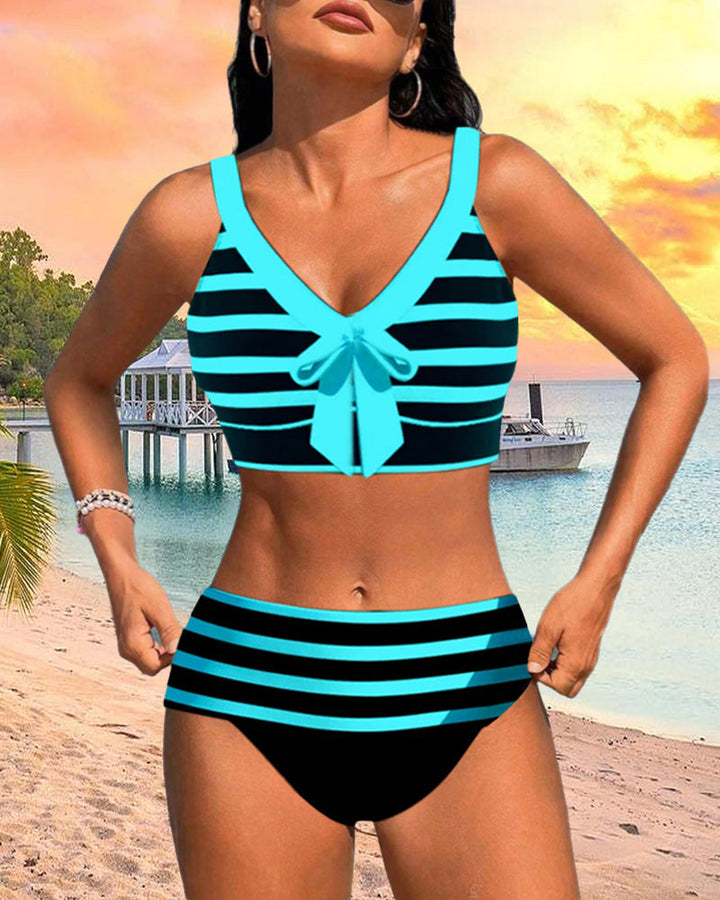 Laluna - Gestreifter Bikini