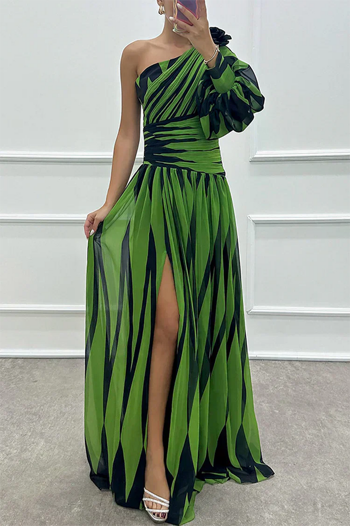 Fenna - Elegante Lange Kleid