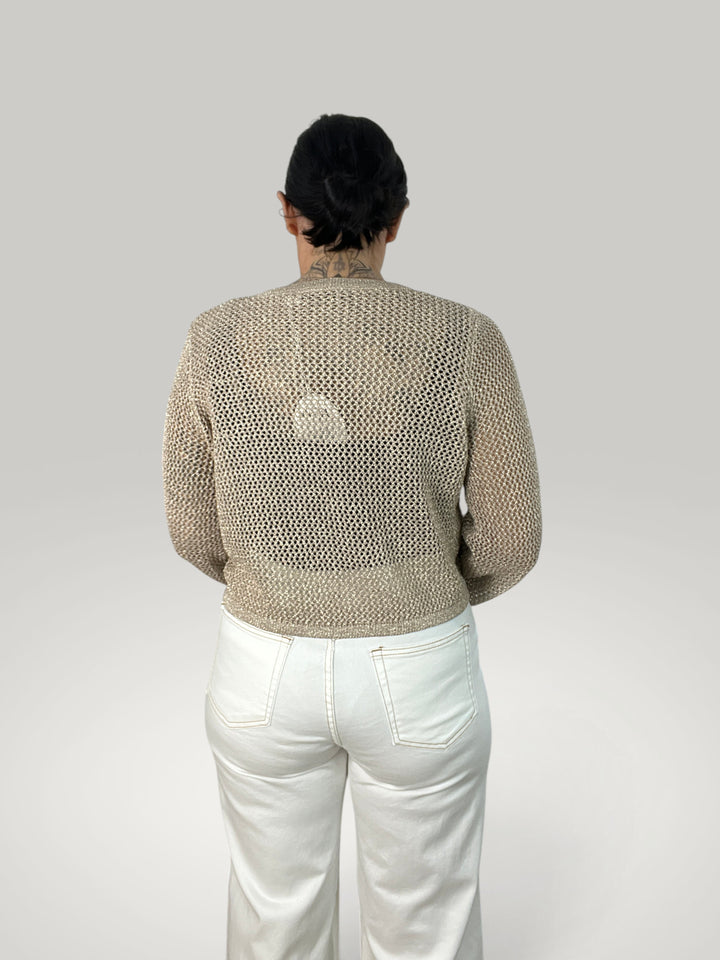 Julia - Damen Häkel-Crop-Top