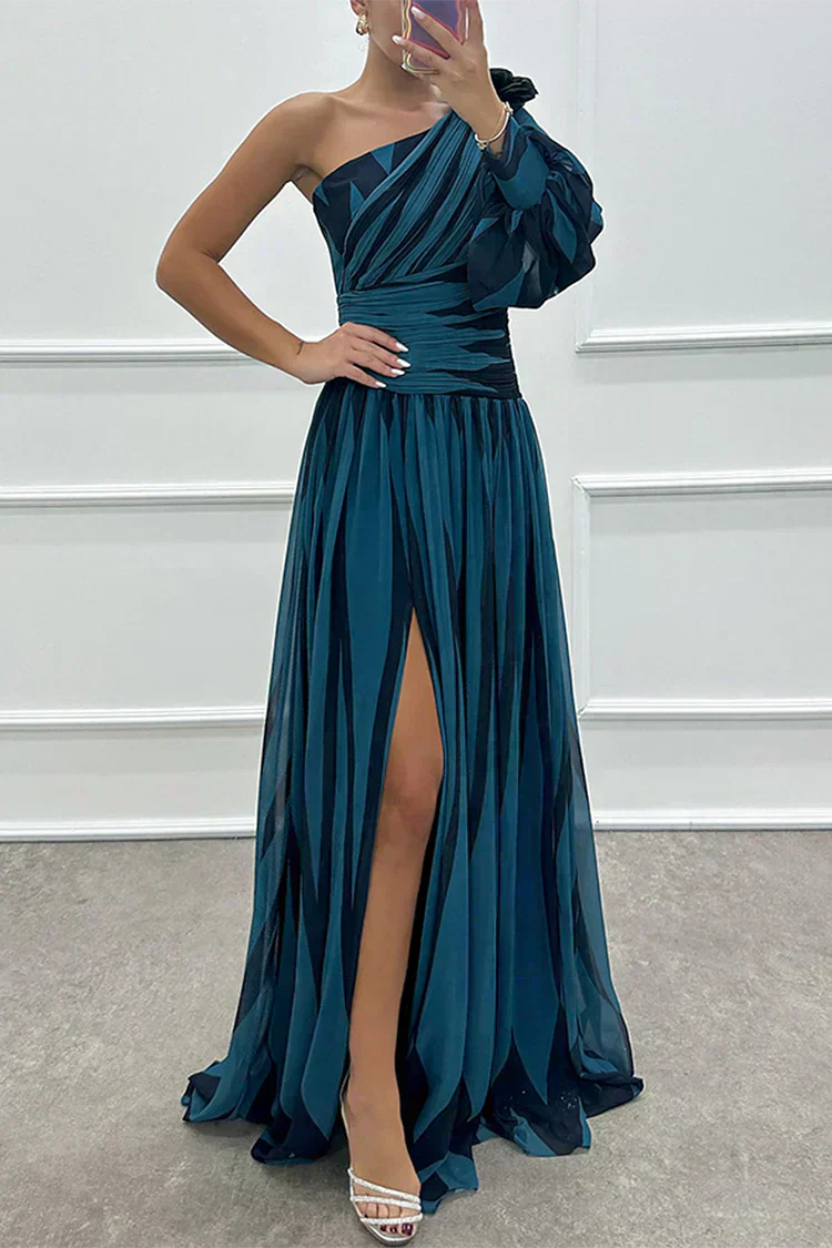 Fenna - Elegante Lange Kleid