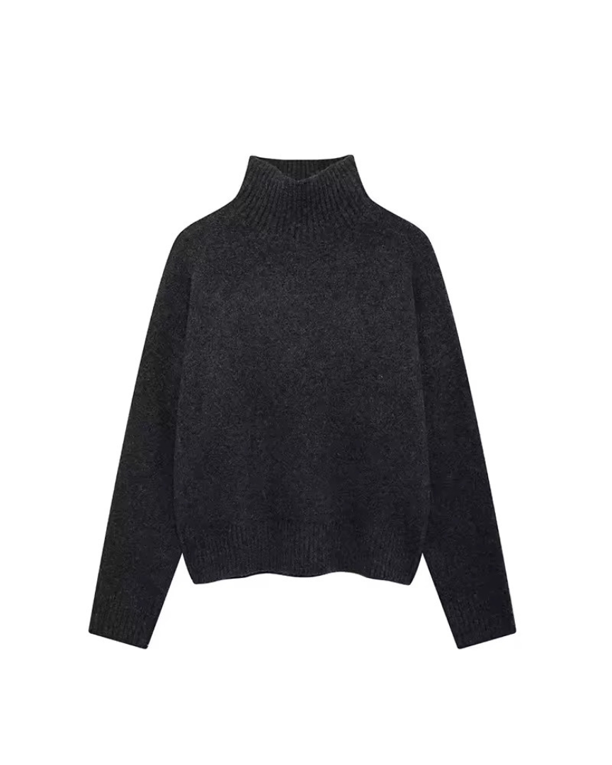 Aleah | Gemütlicher Rollkragen-Strickpullover aus weichem Material
