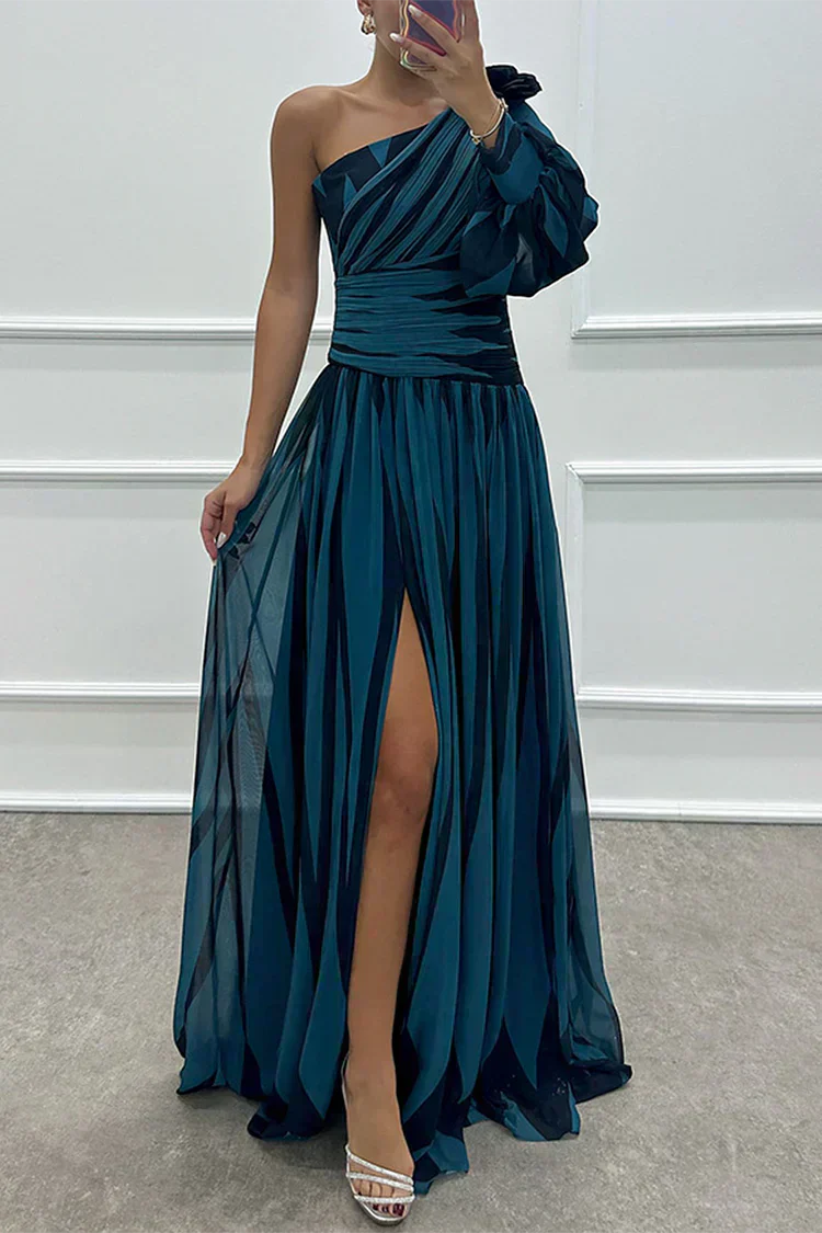 Fenna - Elegante Lange Kleid