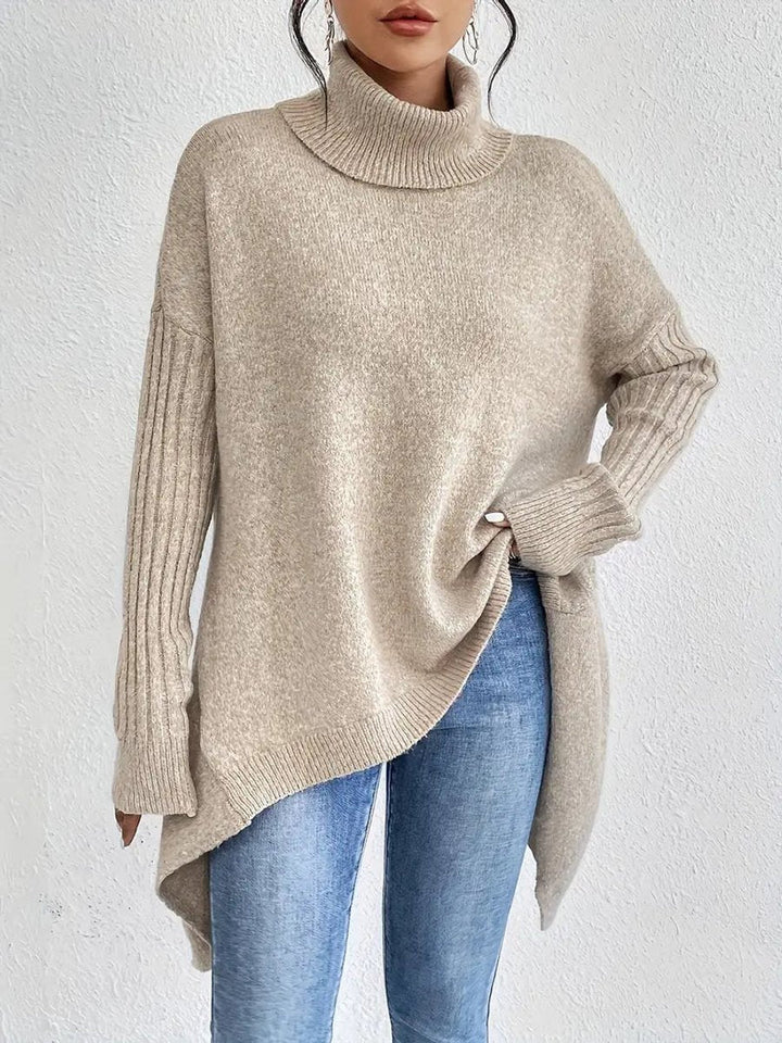 Charley | Moderner und bequemer Oversized-Rollkragenpullover